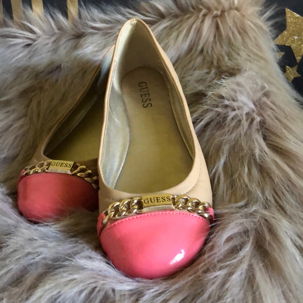 guess ballet flats